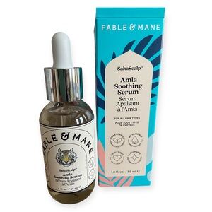 FABLE & MANE Amla Soothing Serum for Scalp or Dry Ends Hair Oil New in Box 1.8oz